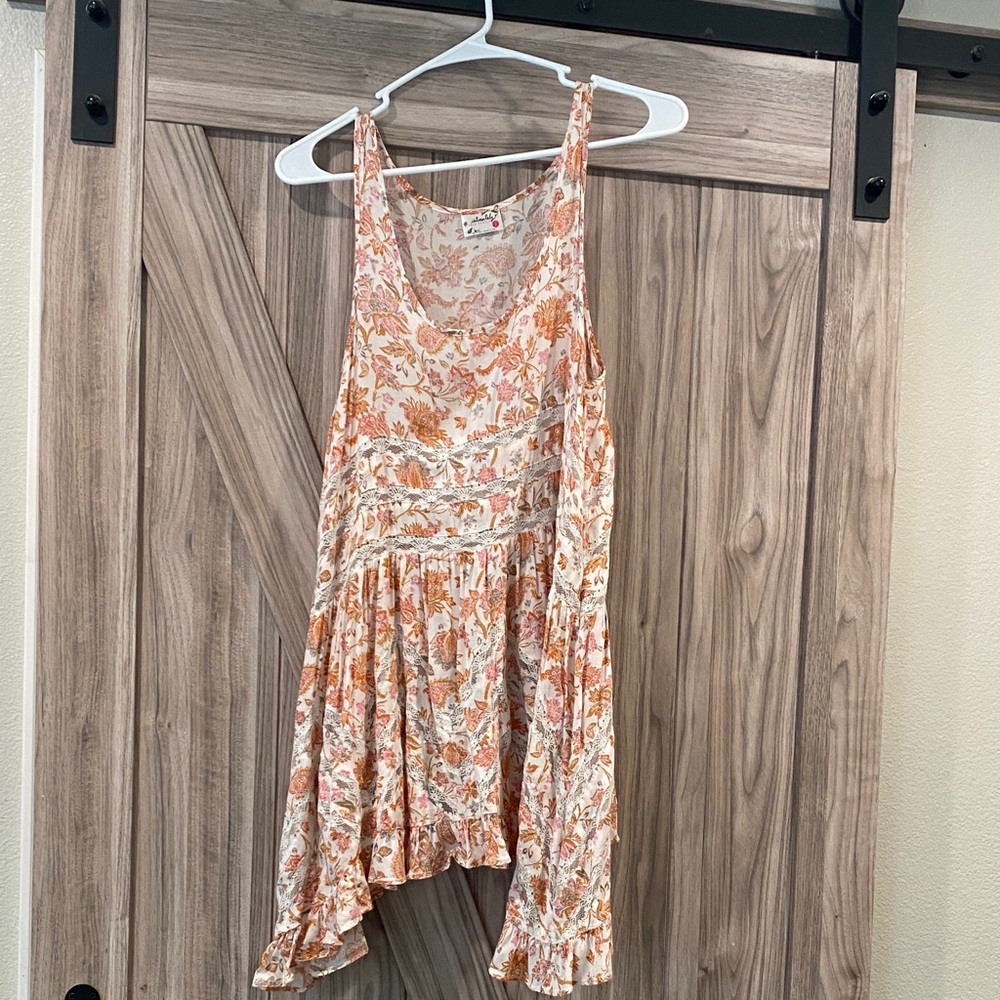 Free People Intimately  slip shirt Sz small